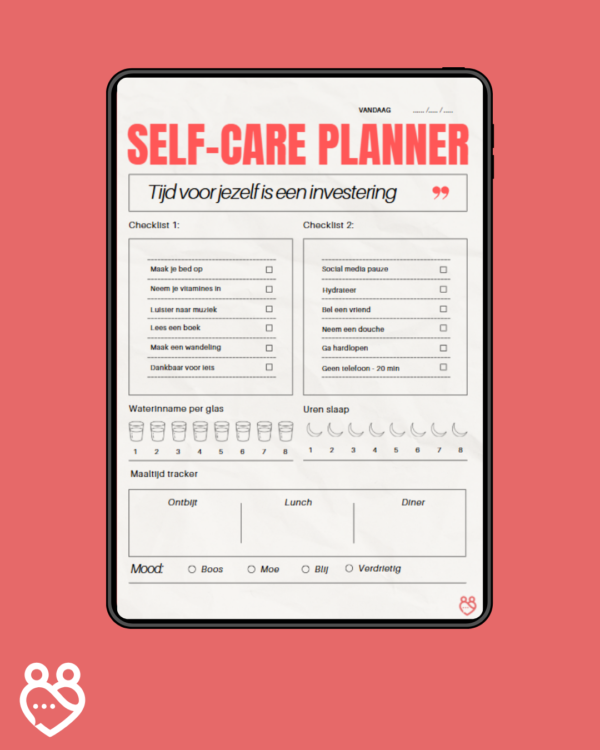 Self-Care Planner